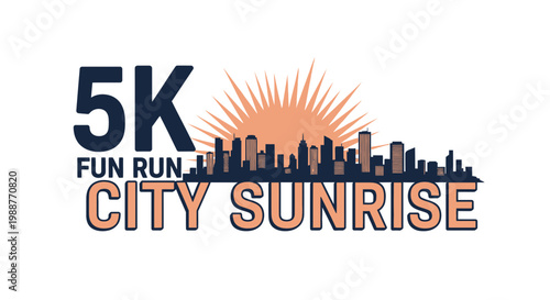 Urban Sunrise Fun Run: Celebrating City Life and The Joy of Running, A 5K Challenge