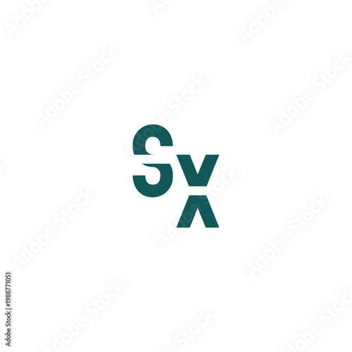 Simplified modern abuse logo design concept