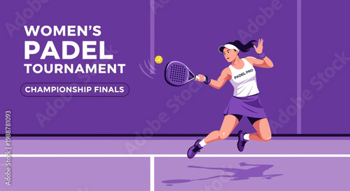 Women's Padel Tournament Championship Finals Event