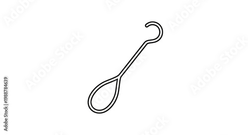 Wire Hanger Hook Tool for Clothes Hanging and Organizing