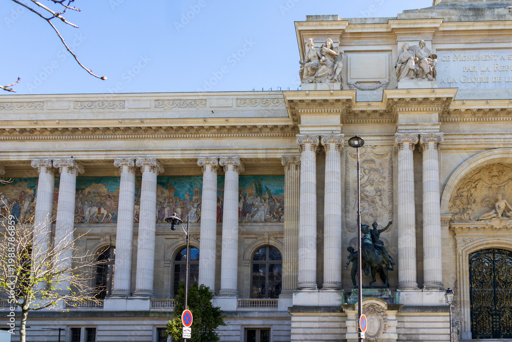 Obraz premium The Grand Palais in Paris France FR
