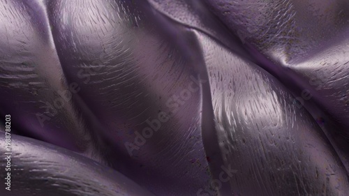 Lavender Purple Brushed Metal Clay Texture With Soft Sculptural Swirl Background