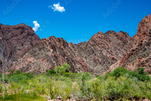 mountain landscape in the desert