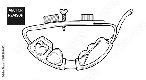 Dental Orthodontic Appliance for Teeth Alignment and Correction