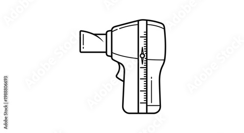 Digital Infrared Thermometer Gun, Non-Contact Temperature Measurement Tool