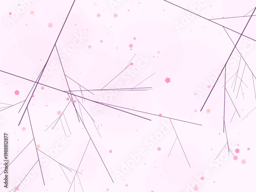 Cherry Blossom Sakura Flower Pattern Spring Background