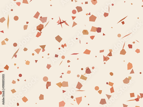 Trendy Terrazzo Speckled Confetti Modern Surface Texture Design