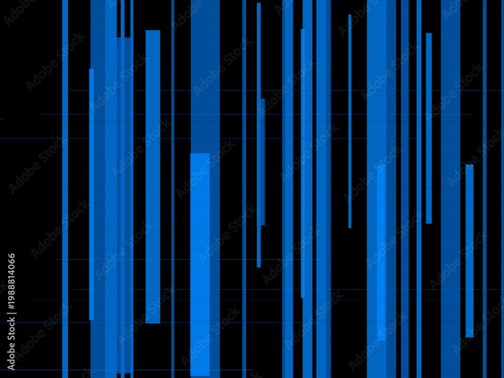 Obraz premium Cyberpunk Barcode Glitch Distortion Pattern Design