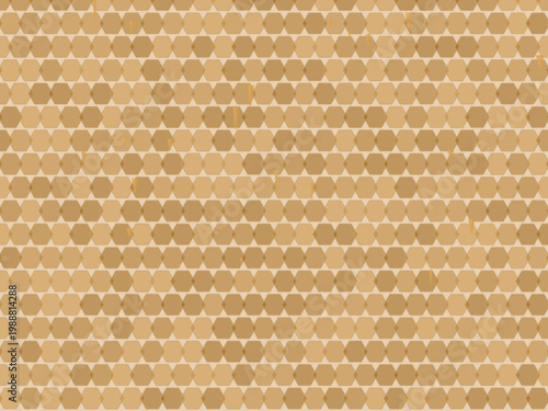 Hexagon Honeycomb Honey Drip Pattern Background