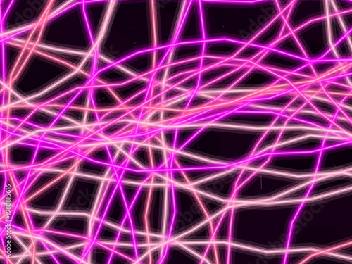 Magma Lava Crack Pattern Hot Glowing Design