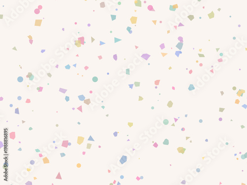 Neutral Terrazzo Marble Chips Elegant Contemporary Pattern