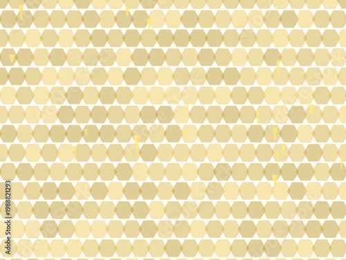 Honey Drip Honeycomb Pattern Organic Design