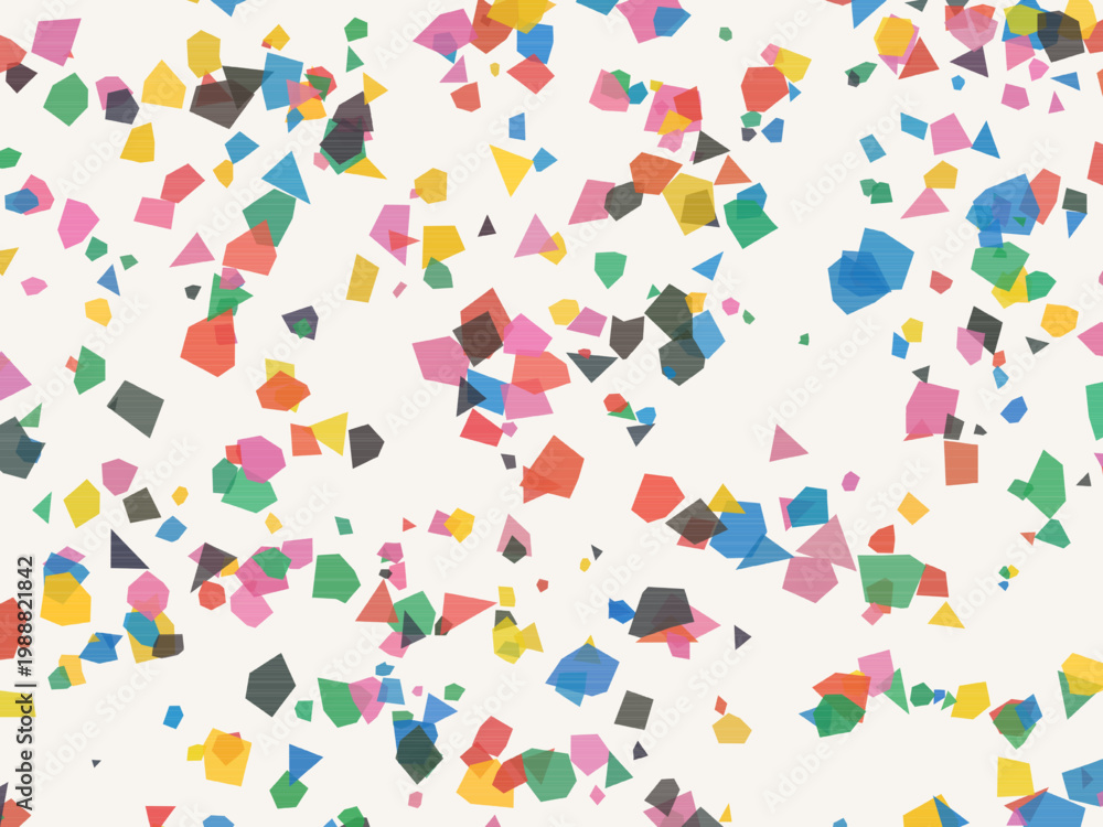 Obraz premium Neutral Terrazzo Marble Chips Elegant Contemporary Pattern