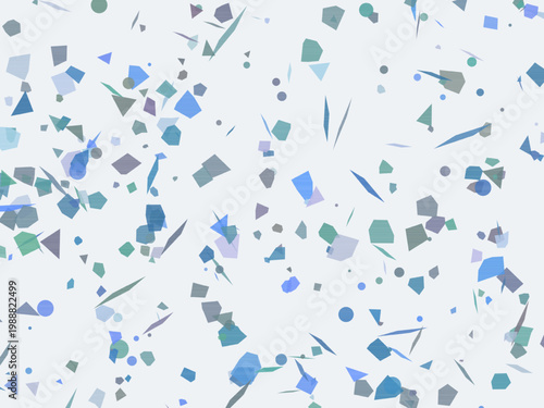 Minimalist Terrazzo Stone Chip Pattern Abstract Vector Background