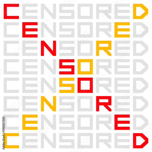 Censored – the bold, ironic statement for free thinkers, rebels and anyone who refuses to be silenced. Powerful as a standalone word. Perfect for those who wear their values on their sleeve.