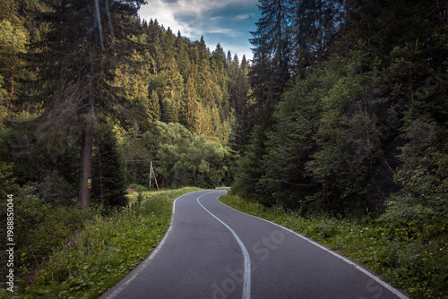 road in the mountains