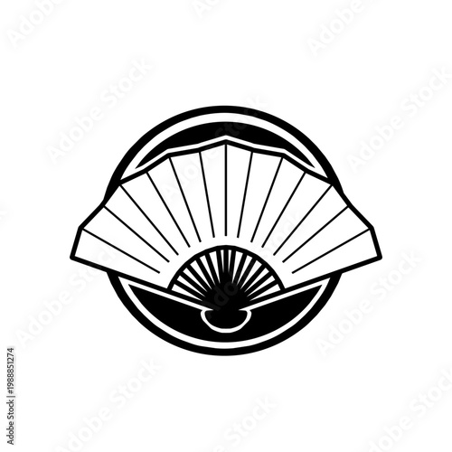 扇子のアイコン