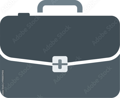 Briefcase icon symbolizes professional success and corporate business growth.