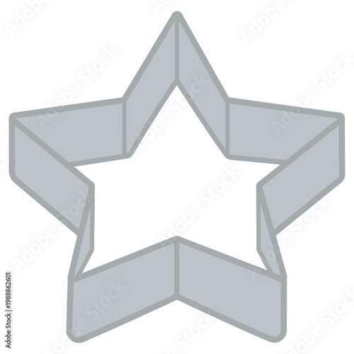 Star Shaped Cookie Cutter 