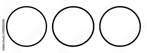 Black silhouette, white background: hula hoop set with simple line art design featuring line art, illustrations, graphic resources with vector and design elements