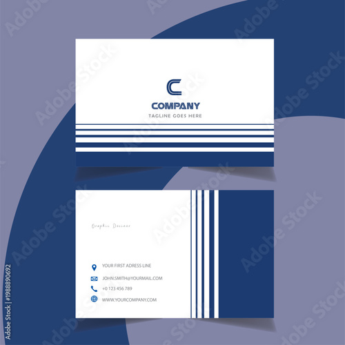 Corporate identity and business card template set featuring vector design elements for company stationery including a brochure cover and letterhead layout