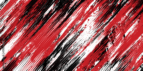 Gaming esport background striking stripes electric banner vector illustration design red black grunge brush wing comic pattern modern abstract concept livery stripes decal paint splash splatter.eps 10