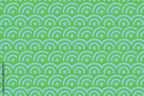 Foto JAPANNESE WAVE PATTERN-010