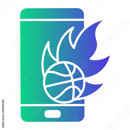 fireball Gradient icon