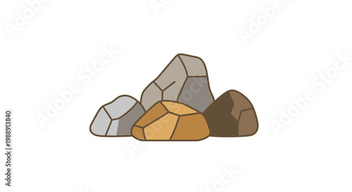 Collection of Various Colored Gemstones.