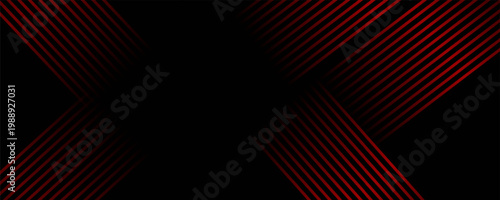 Latar belakang gradien garis hitam dan merah abstrak untuk latar belakang atau presentasiPrint