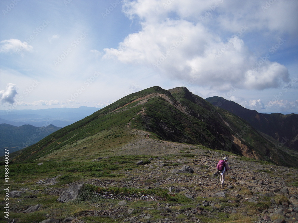 Fototapeta premium Hike in Mt.Mitumine