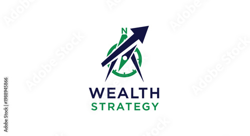 Financial Direction and Growth Strategy Concept