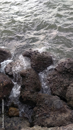 rocks in the sea