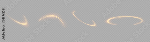 A glowing yellow arc of light shines brightly against a transparent background.
A vibrant and dynamic abstract design featuring glowing yellow curves on a gray background.
