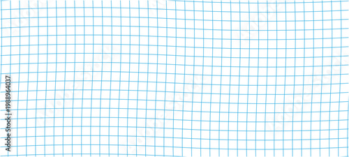 blue checkered background Groovy Checker Line Seamless Pattern. Paper Notebook Texture.  