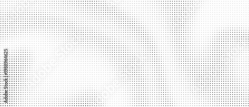 Halftone pattern with gradient effect isolated on white background for design elements
