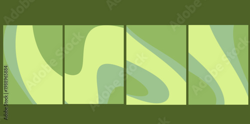 Soft pastel green flowing background. Calm vector illustration using a pastel green palette with gentle flowing shapes, perfect for wellness, health, and relaxation-themed design projects.