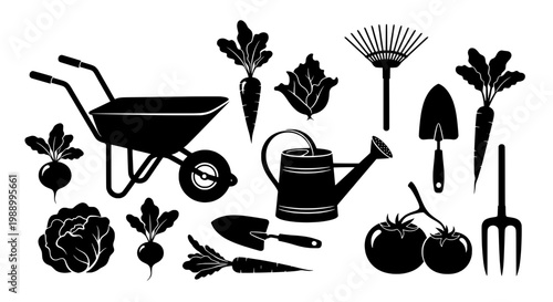 Knife tactical combat with double-edged blade icon, vintage industrial silhouette, black ink stencil on white background