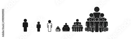 Social Hierarchy Depiction - A Visual Representation of Group Dynamics and Structure.