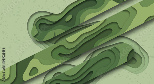 Illustrative Abstract Backgrounds for Earth Day and Earth Protection Awareness