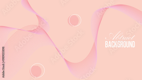 sweet wave line abstarct background