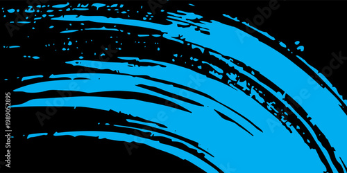 light blue black brush wrap car sticker pattern abstract banner sporty lines light blue black color combination grunge brush pattern.