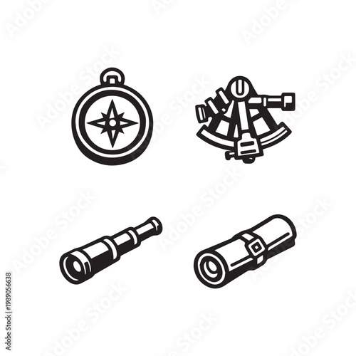 Essential vintage navigation tools for maritime adventures and discovery quests