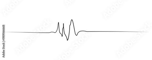 Sound waves design template. Set of podcast sound waves design. Vector Illustration
