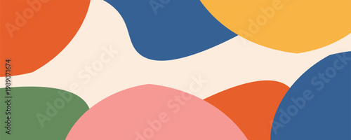 Latar belakang doodle abstrak yang digambar tangan