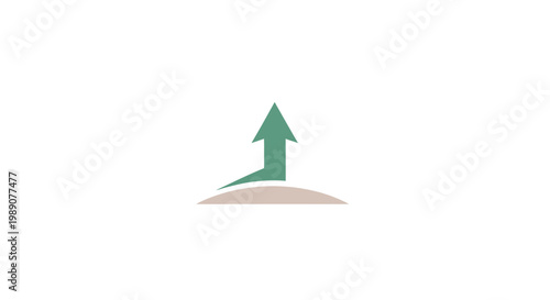 Dynamic upward arrow symbolizing robust business growth, future success, and effective global communication strategies for evolving companies