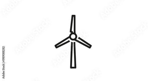 windmill isolated on white background