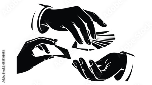 Hands applying a bandage for first aid treatment, modern flat design showing basic medical care and injury support, suitable for clinics, training materials