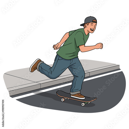 Man performing skateboard trick on ramp with sport equipment