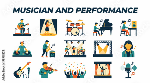 Musician And Performance Icons